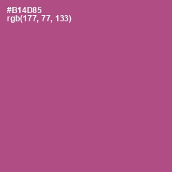 #B14D85 - Tapestry Color Image
