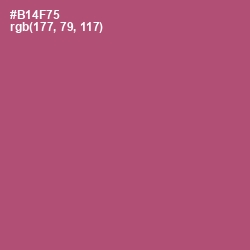 #B14F75 - Cadillac Color Image