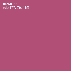 #B14F77 - Cadillac Color Image