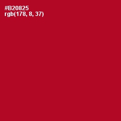 #B20825 - Shiraz Color Image