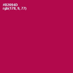 #B2094D - Jazzberry Jam Color Image