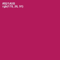 #B21A5B - Jazzberry Jam Color Image