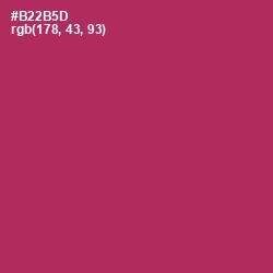 #B22B5D - Night Shadz Color Image