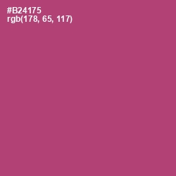 #B24175 - Blush Color Image