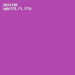 #B247AF - Wisteria Color Image