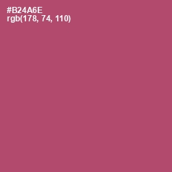 #B24A6E - Cadillac Color Image