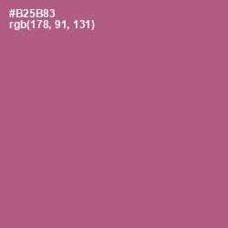 #B25B83 - Tapestry Color Image