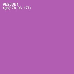 #B25DB1 - Wisteria Color Image