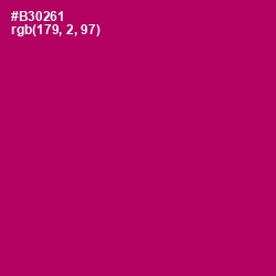 #B30261 - Lipstick Color Image