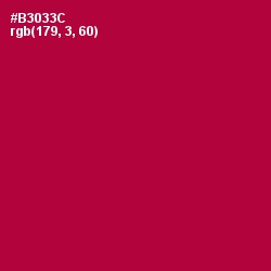 #B3033C - Shiraz Color Image