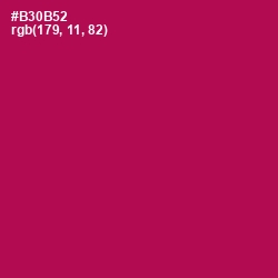 #B30B52 - Jazzberry Jam Color Image