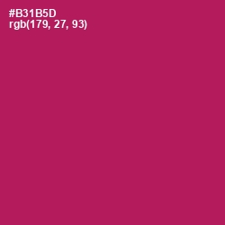 #B31B5D - Jazzberry Jam Color Image