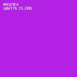 #B321E4 - Electric Violet Color Image