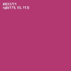 #B33771 - Hibiscus Color Image