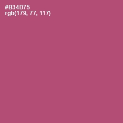 #B34D75 - Cadillac Color Image