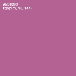 #B36293 - Turkish Rose Color Image
