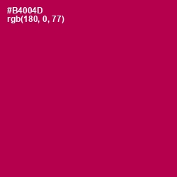 #B4004D - Jazzberry Jam Color Image