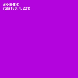 #B404DD - Electric Violet Color Image