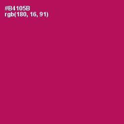 #B4105B - Jazzberry Jam Color Image