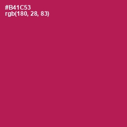 #B41C53 - Jazzberry Jam Color Image