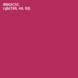 #B42C5C - Night Shadz Color Image