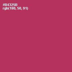 #B4325B - Night Shadz Color Image
