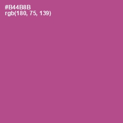 #B44B8B - Tapestry Color Image