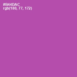 #B44DAC - Tapestry Color Image