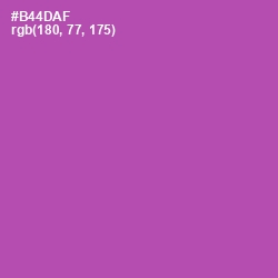 #B44DAF - Wisteria Color Image