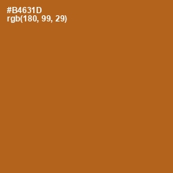 #B4631D - Bourbon Color Image