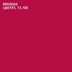 #B50D44 - Jazzberry Jam Color Image