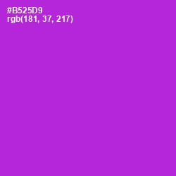 #B525D9 - Electric Violet Color Image