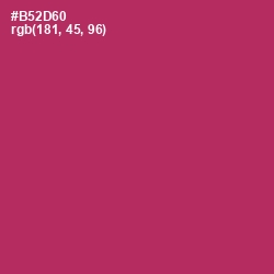 #B52D60 - Hibiscus Color Image