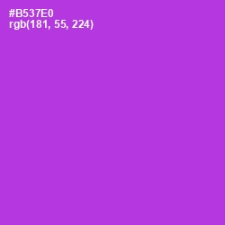 #B537E0 - Electric Violet Color Image