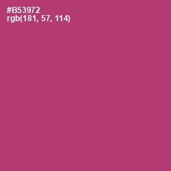 #B53972 - Hibiscus Color Image