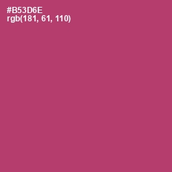 #B53D6E - Hibiscus Color Image