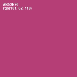 #B53E76 - Royal Heath Color Image