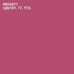 #B54D71 - Cadillac Color Image