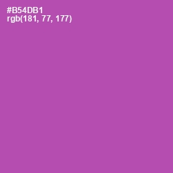 #B54DB1 - Wisteria Color Image