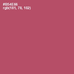 #B54E66 - Cadillac Color Image