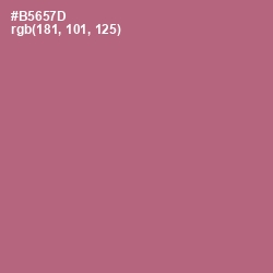 #B5657D - Coral Tree Color Image