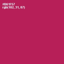 #B61F57 - Jazzberry Jam Color Image