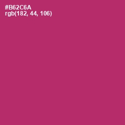 #B62C6A - Hibiscus Color Image