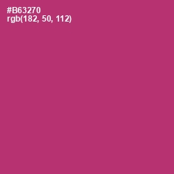 #B63270 - Hibiscus Color Image