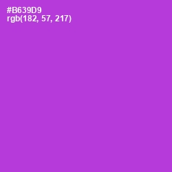 #B639D9 - Electric Violet Color Image