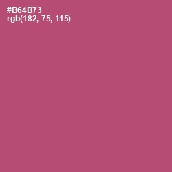 #B64B73 - Cadillac Color Image