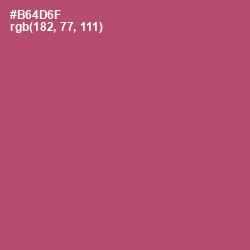 #B64D6F - Cadillac Color Image