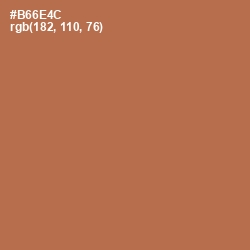 #B66E4C - Santa Fe Color Image
