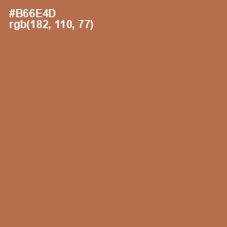 #B66E4D - Santa Fe Color Image