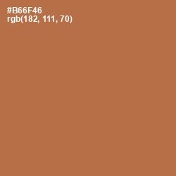 #B66F46 - Santa Fe Color Image